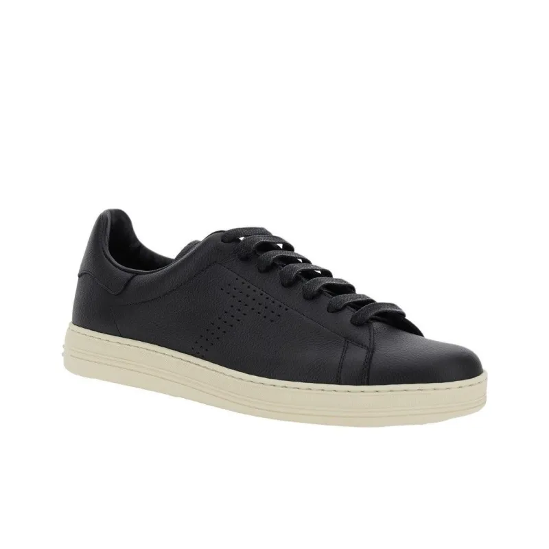 TF Warwick Low-Top Skateboard Shoes Men's Black-1