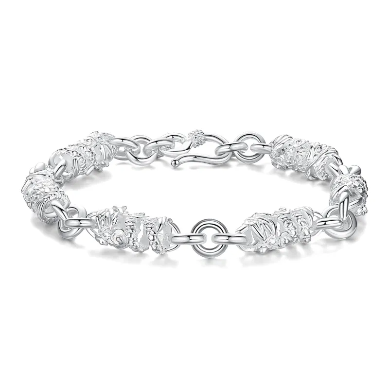 Original Summer S999 Fine Silver Bracelets Unisex-0