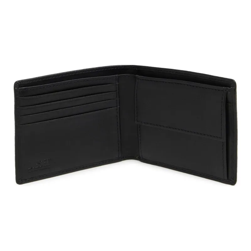 DIESEL Cow Leather Wallet Regular Men's Black-2