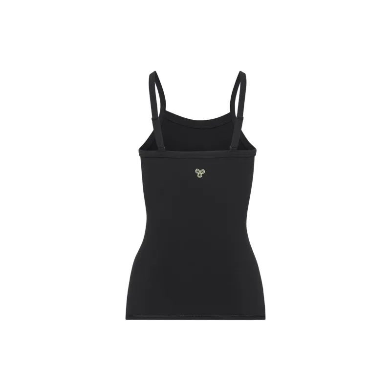 ARITZIA GOLDEN BUTTER TUMBLER HIP TANK Camisole Women's BLACK/Black-1