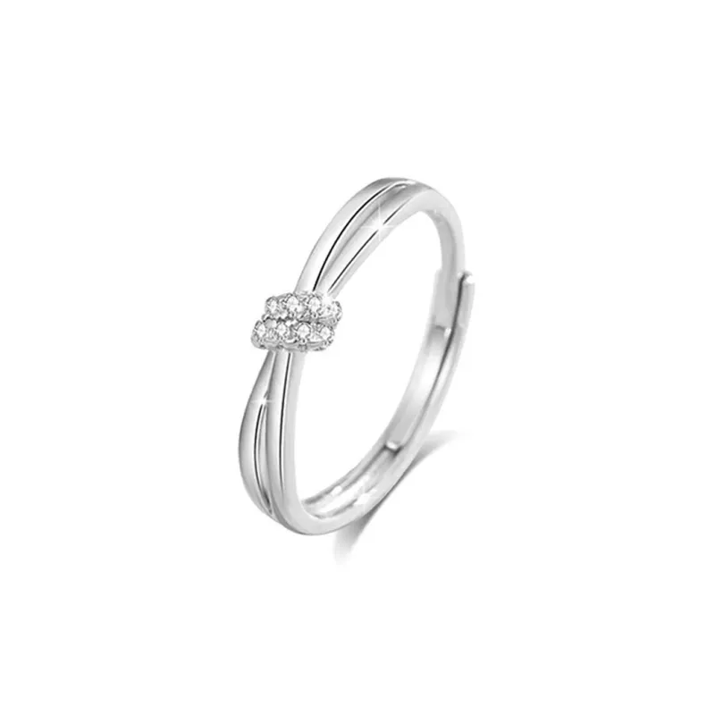 BLANK IN BLANK Sterling Silver Rings Unisex-10