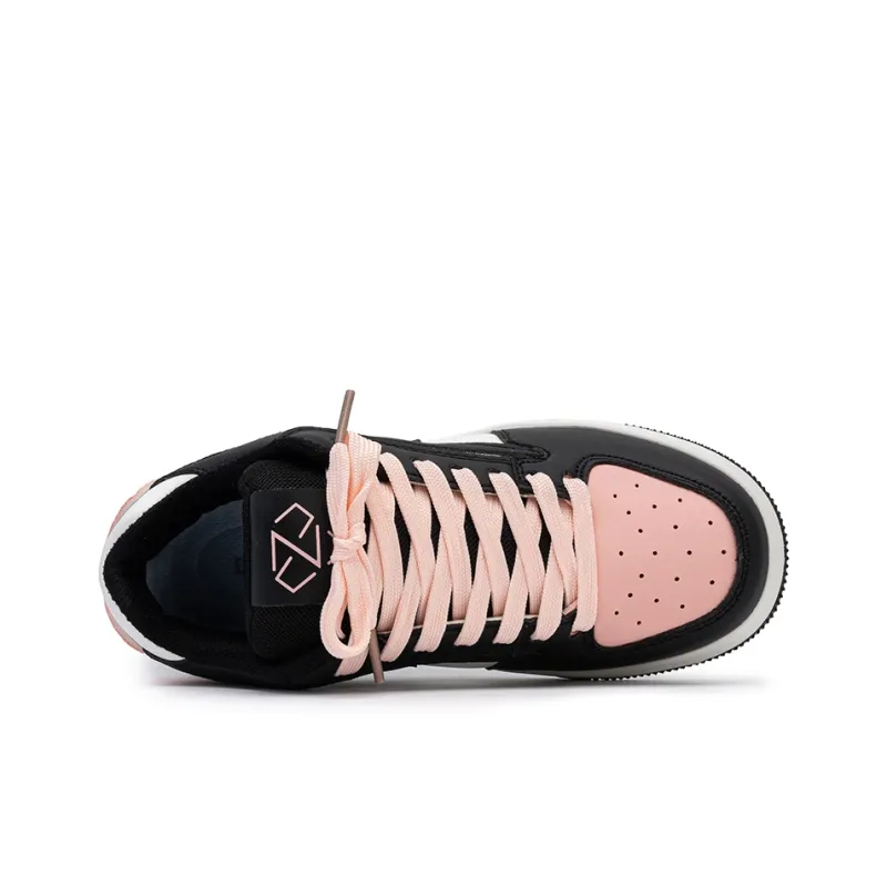 BEIER Low-Top Skateboard Shoes Unisex Cherry Blossom Pink-9