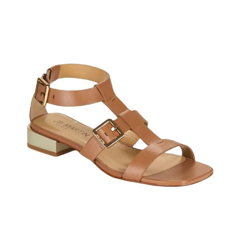 JB MARTIN Haria Strap Sandals Women's Brown-2