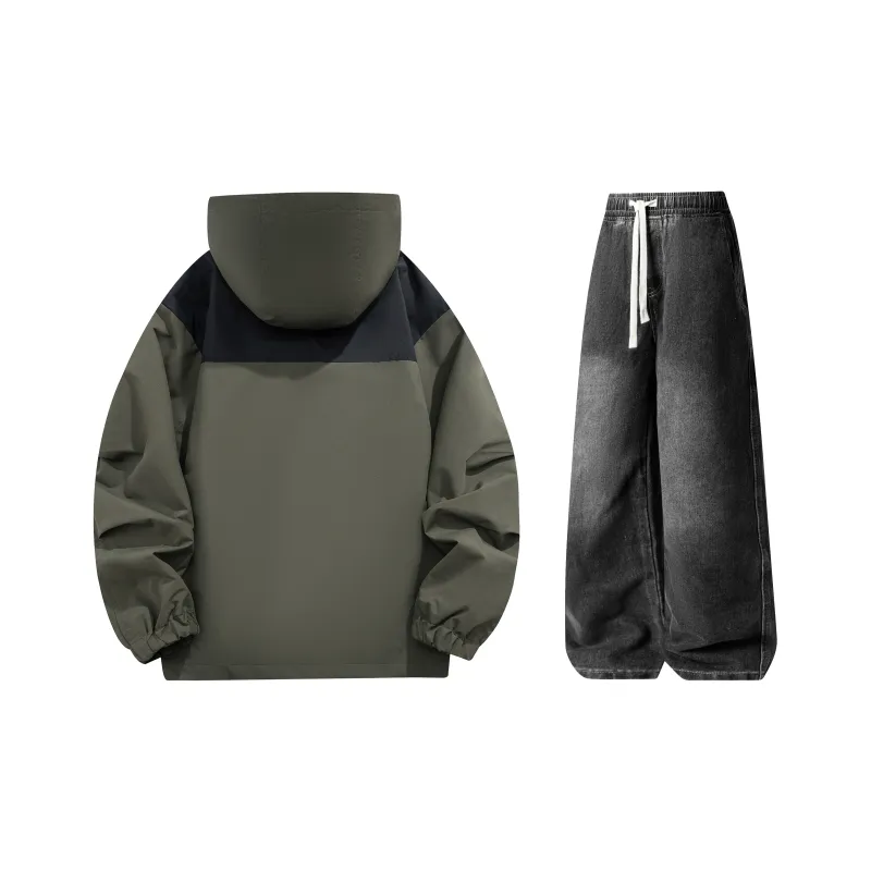 A.X.S.K Casual Sportswear Unisex Black-13