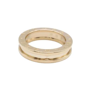 BVLGARI 2010s 18K Rose Gold B Zero1 Ring