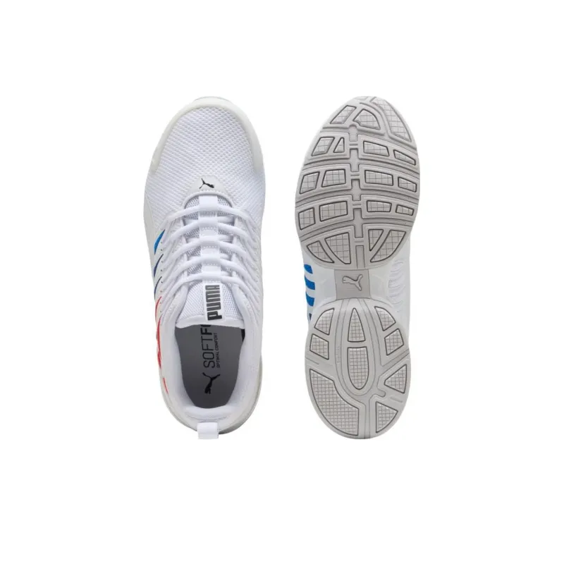 BMW x PUMA Voltaic Evo Anti-Slip Wear-Resistant Low-Top Casual Running Shoes Men's White-3
