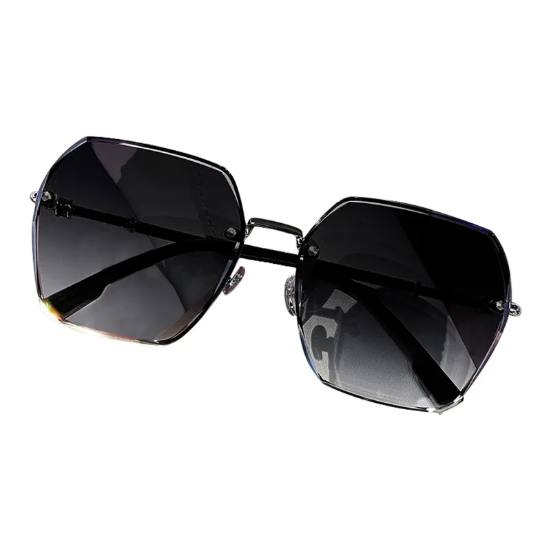 Cranta Komeia Metal PC Irregular Shape Sunglasses Women's-0
