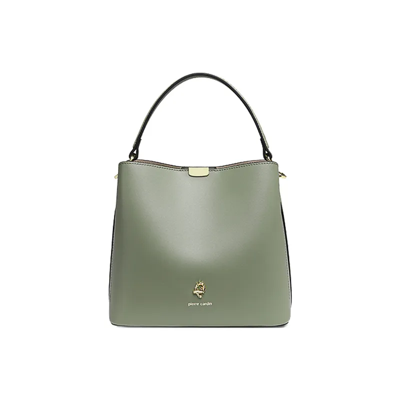 PIERRE CARDIN Cow Leather One Shoulder Handbag Regular Women's Multicolor-7