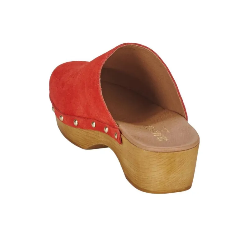 JB MARTIN Wrap toe Slippers Women's Red-5