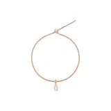 Q+Snake Chain Bracelet
