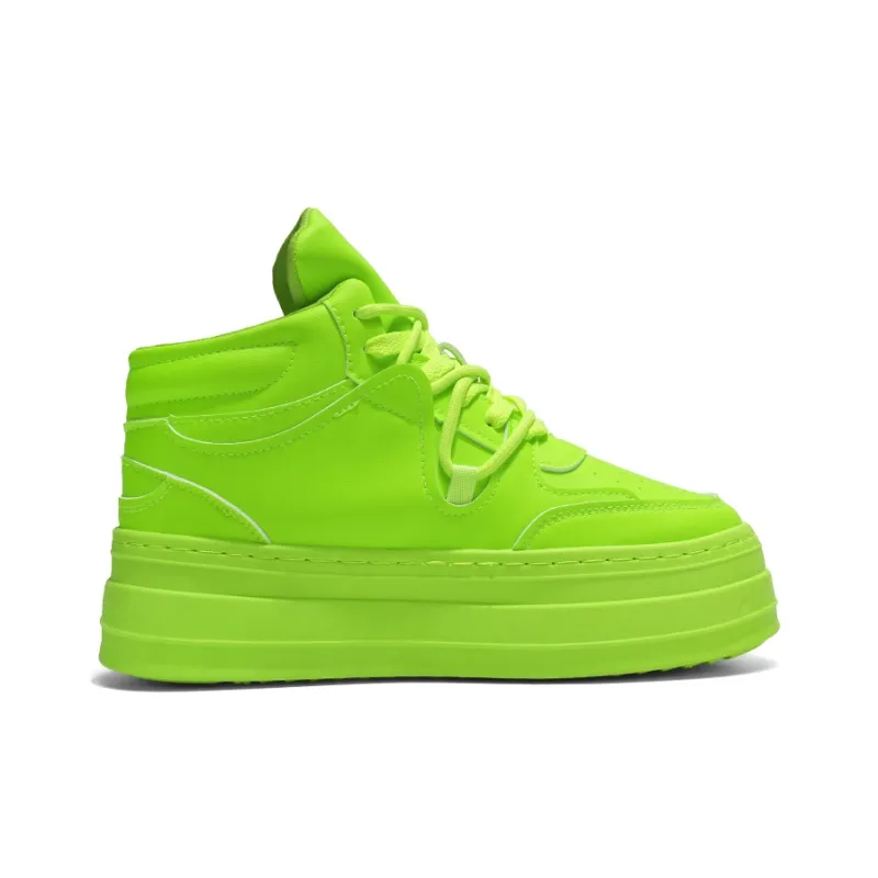 Turns By Turns Slip Resistant Waterproof Abrasion Resistant High Top Skateboard Shoes Men's-1