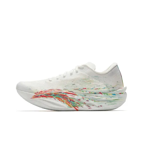 Anta Low Top Running Shoes Men's White Green