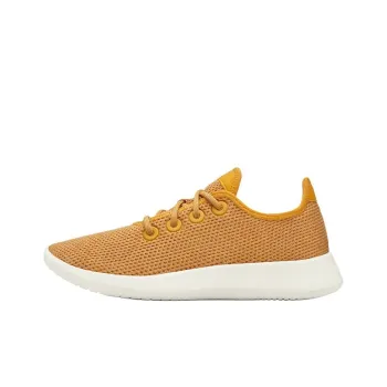Allbirds Tree Runner Anti Slip Wear Resistant Low Top Running Shoes Men's Honey Yellow