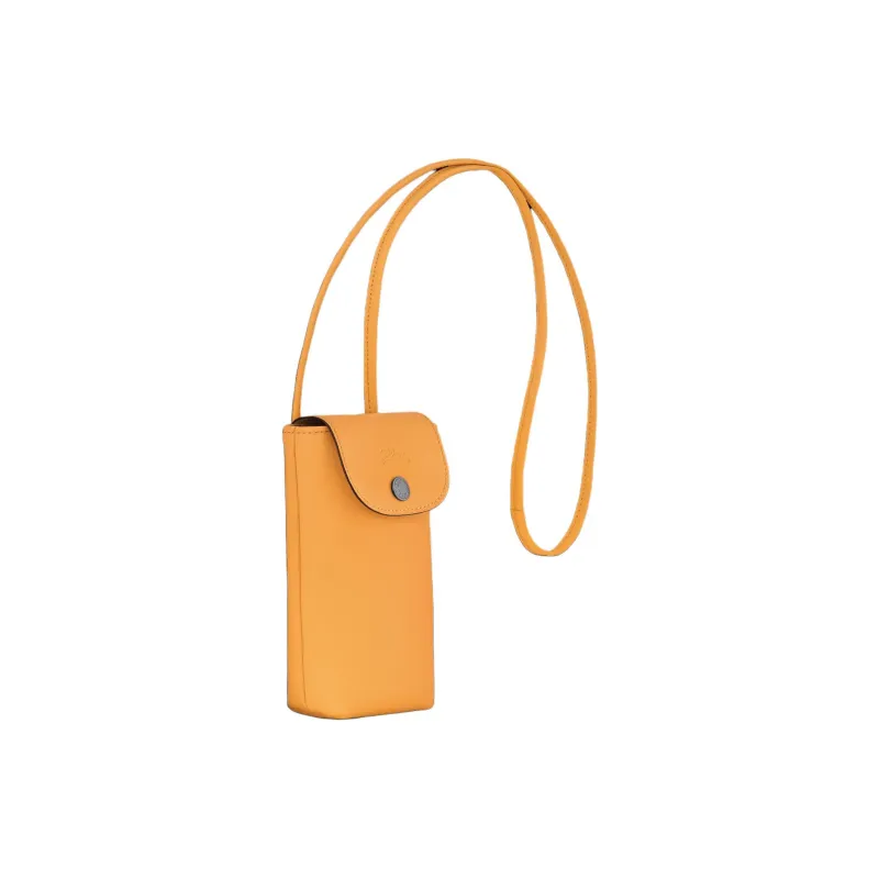 LONGCHAMP Le Pliage Xtra Cow Leather Shoulder Bag, Crossbody Bag, Cell Phone Pouch Women's Apricot-1