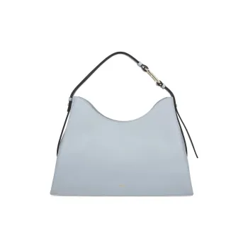 Furla Calfskin Shoulder Bag Women's Light Blue