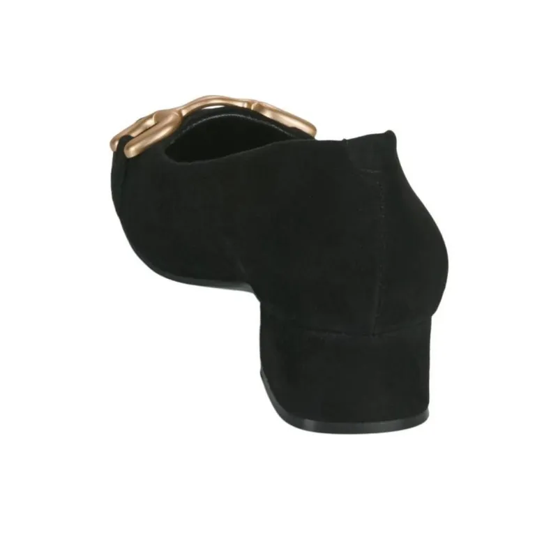 JB MARTIN Vickie Chunky Heel High Heels 3cm Women's Black-4