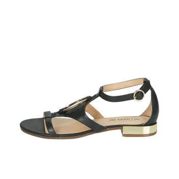 JB MARTIN BOCCIA Strap Sandals 2cm Women's Black