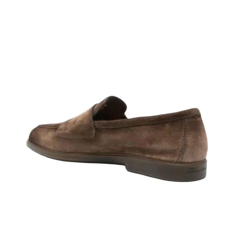 Santoni Buckle Strap Monk Shoes-3