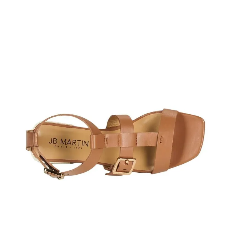 JB MARTIN Haria Strap Sandals Women's Brown-5