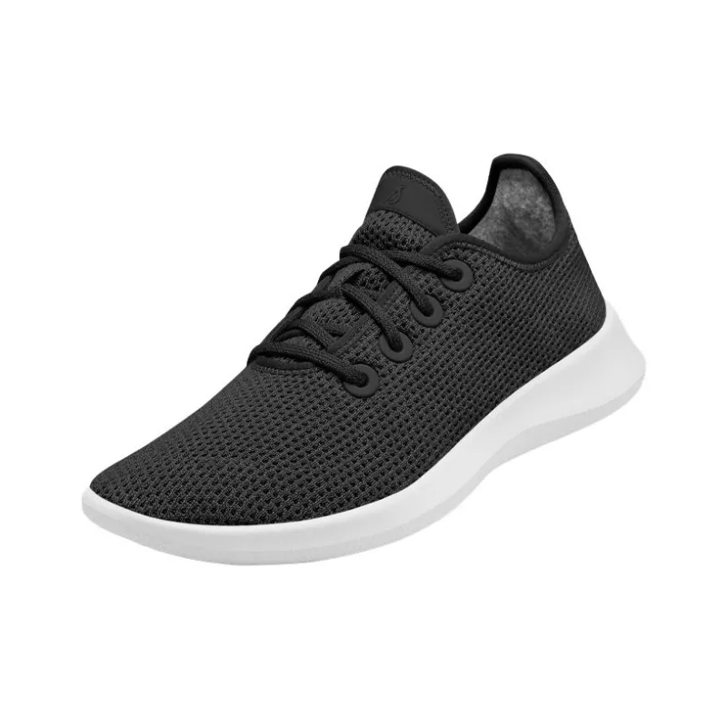 Allbirds Tree Runner Low Top Casual Shoes Men's Obsidian Black-1