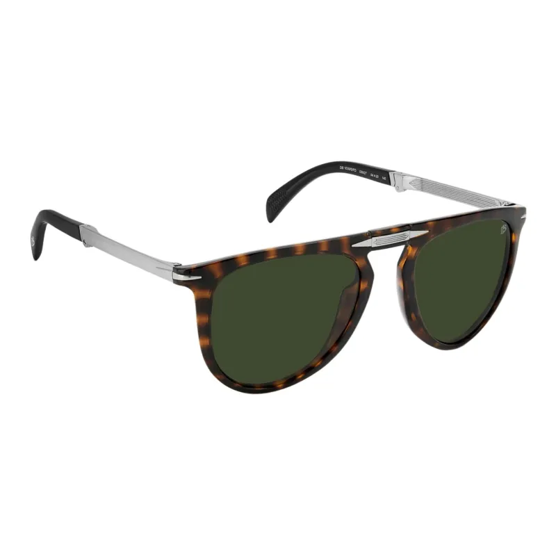 David Beckham Tortoiseshell Pilot frame Sunglasses-2