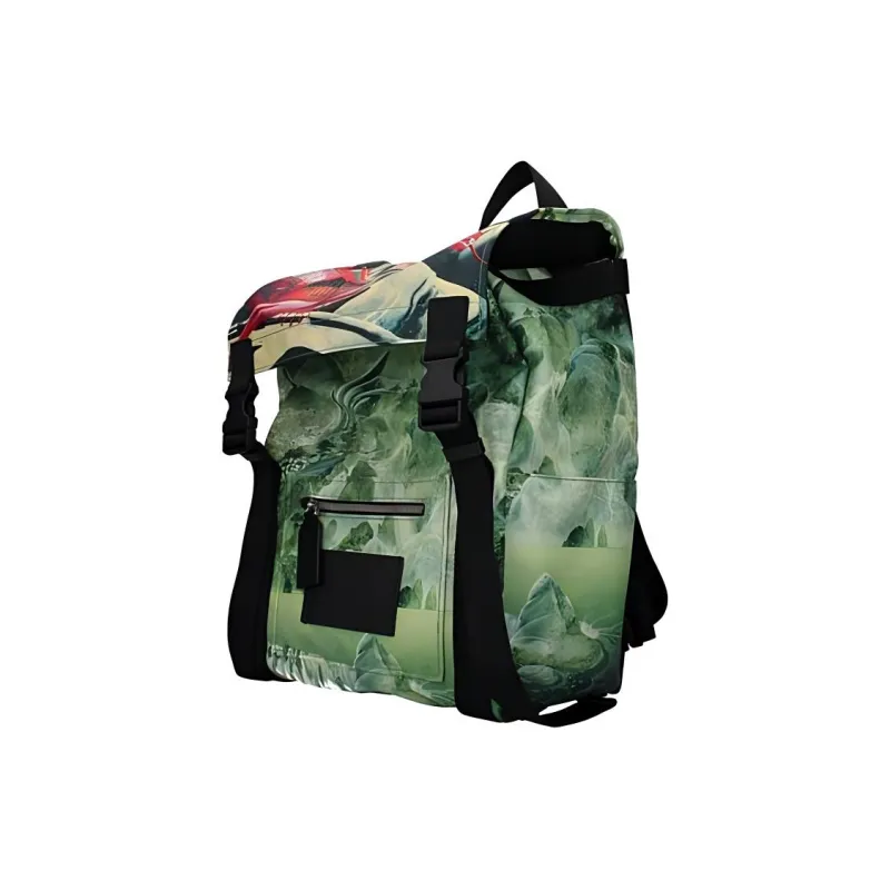 Valentino Leather Backpack Men's Multicolor-1