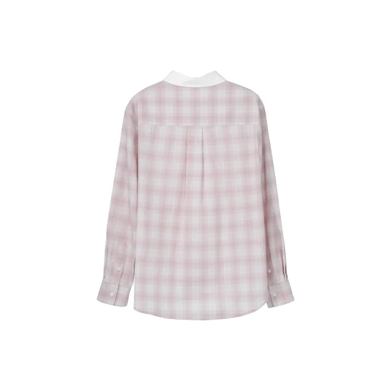 Fstudio Spring Korean Sweet Style 100% Cotton Top Shirt Women's-3