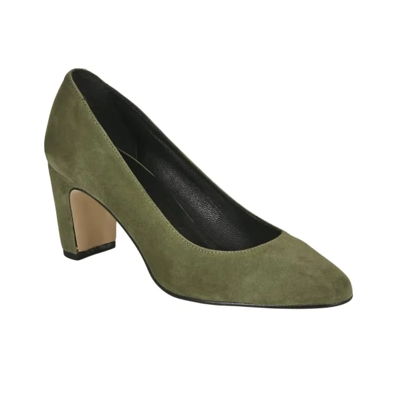 JB MARTIN Veritea Chunky Heel High Heels 7cm Women's Green-3