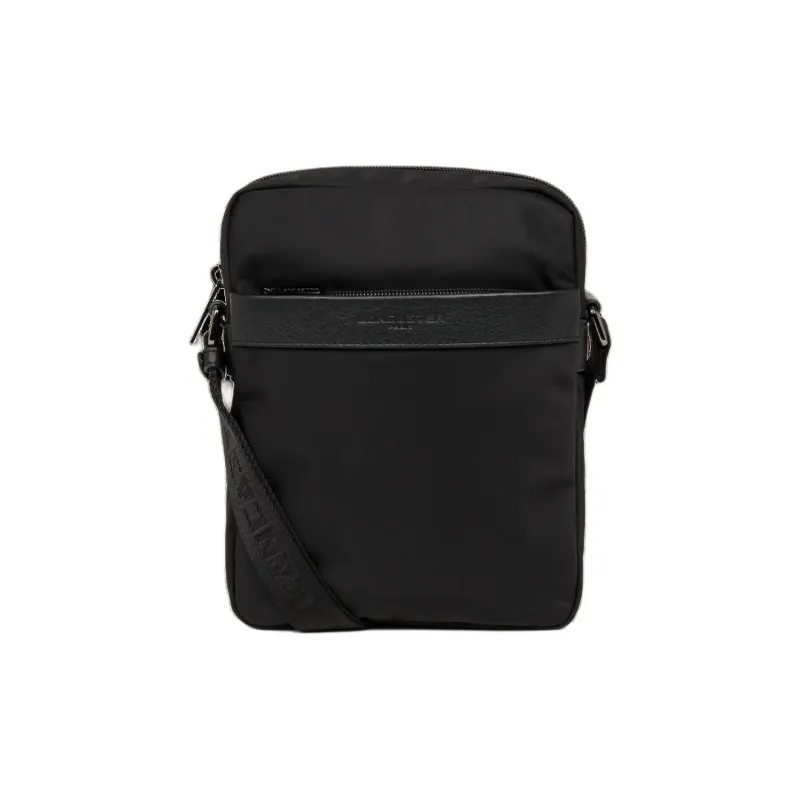 Lancaster Nylon Shoulder Bag Men's Black-0