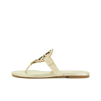 TORY BURCH Miller Sandals Metallic Spark Gold Women's