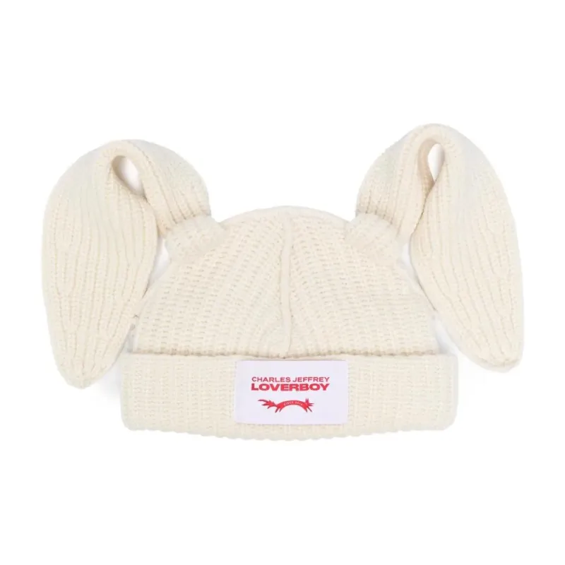 CHARLES JEFFREY Floppy bunny ears Beanie-3