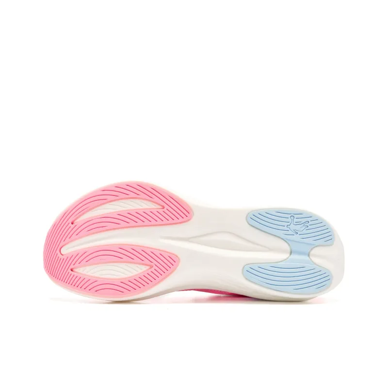 QIAODAN Light Speed 5.0 Running Shoes Women's Low Top Jordan White/Bright Pink-4