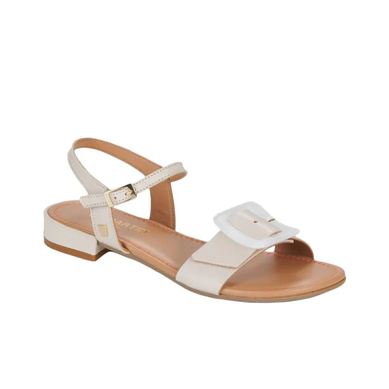 JB MARTIN AIMANTE One Strap Sandals 3cm Women's White-2