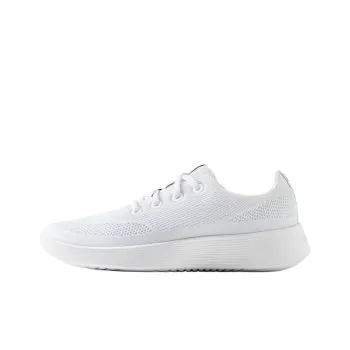 Allbirds Abrasion Resistant Slip Resistant Low Top Running Shoes Men's White