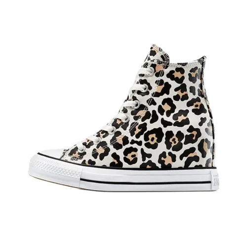 Converse Chuck Taylor All Star Anti Slip Wear Resistant High Top Canvas Shoes Women's White Black