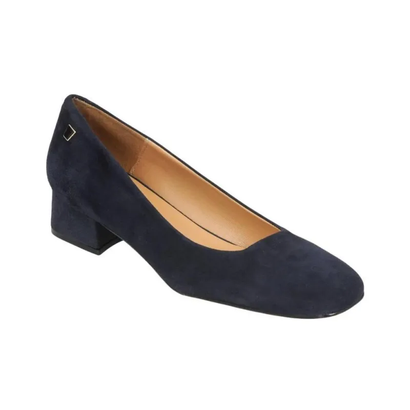 JB MARTIN Virginia Chunky Heel High Heels 3.5cm Women's Blue-3