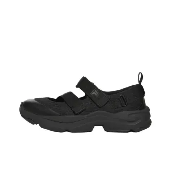 FILA Ray Anti Slip Wear Resistant Low Top Casual Shoes Unisex Black
