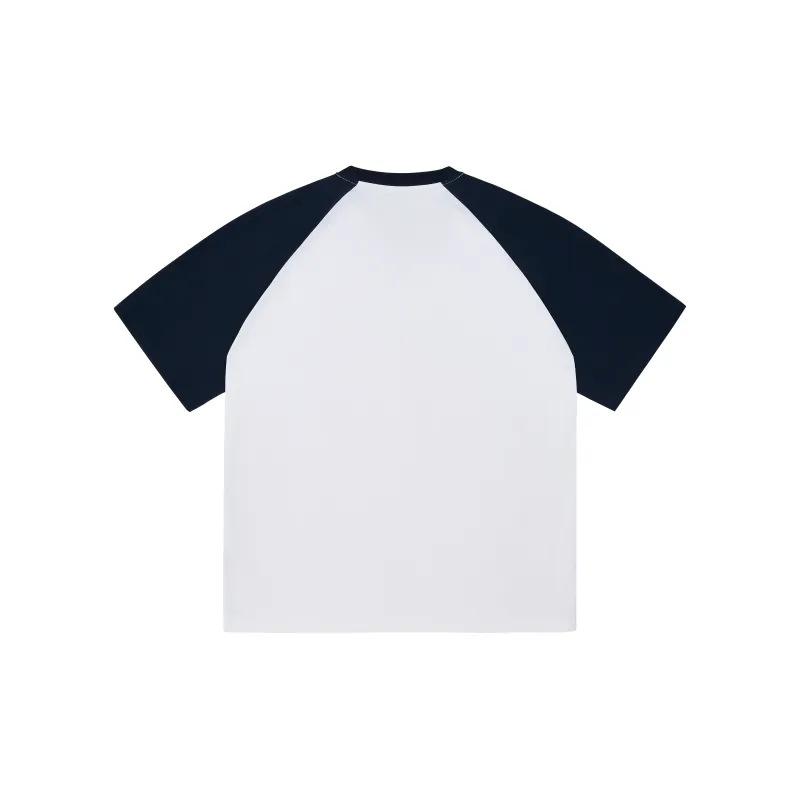 Vitocano T-Shirt Unisex White & Navy Blue-1