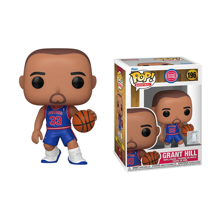 Funko NBA Player, Character NBA Pistons Rising Stars Season Grant Hill Chibi Figures-2