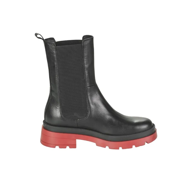JB MARTIN Motivee Short Chelsea Boots Women's Black-1