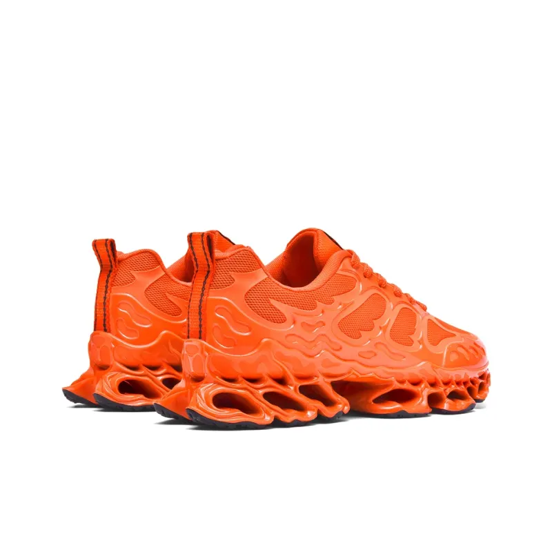 Comanier Cushioning, Slip Resistant, Abrasion Resistant, Breathable, Rebound Low Top Jogging Running Shoes Unisex-9