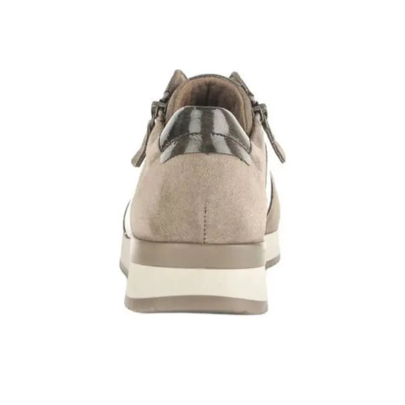 Gabor Fashion Low-Top Casual Shoes Women's Brown-4