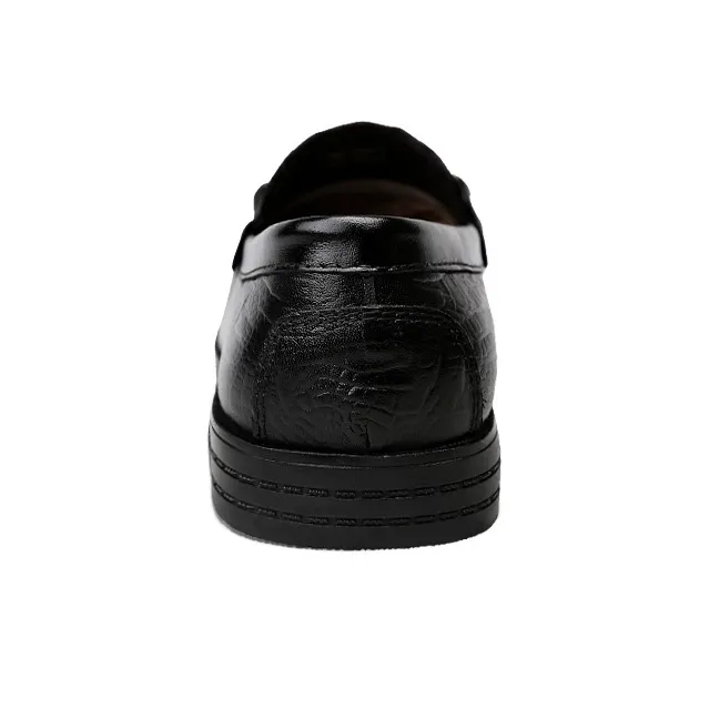 CKVUSAMG Gommino Loafers Unisex Black/White/Brown-2