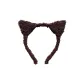 Coffee Cat Ear Headband