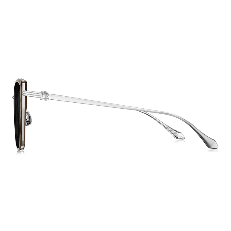 BOLON Plate Frame Cat Eye Sunglasses Women's-13