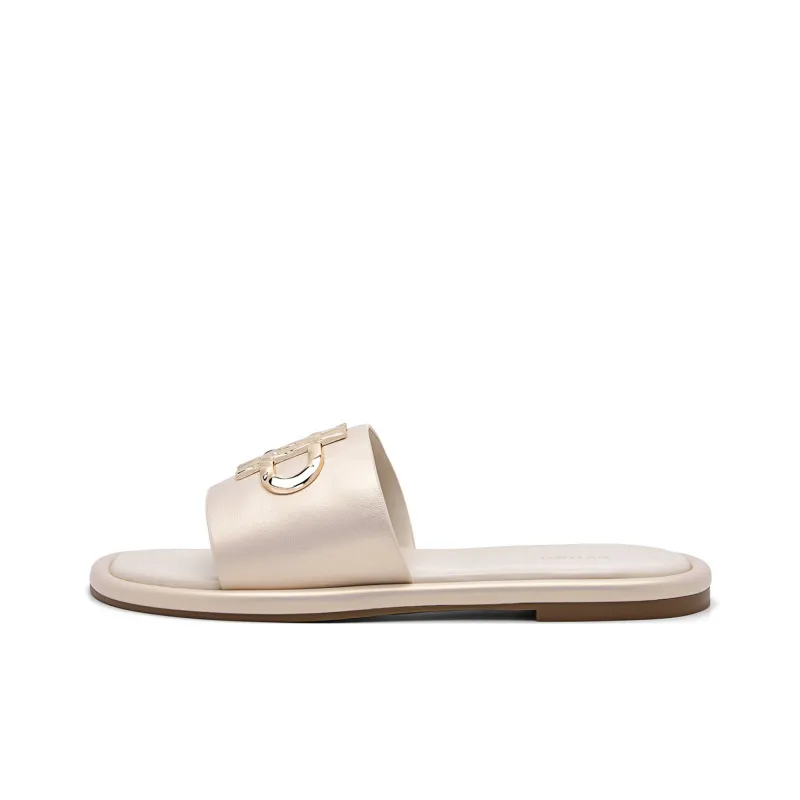 PEDRO Slide Slippers Women's Champagne-0