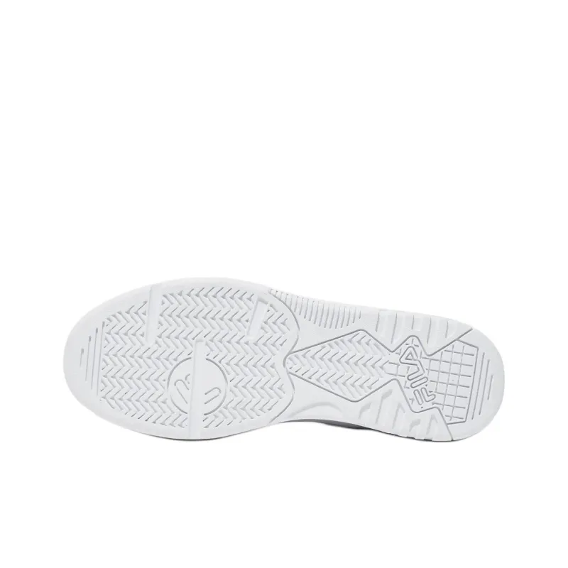 FILA Targa Club Anti-Slip Wear-Resistant Low-Top Skateboard Shoes Unisex White-6