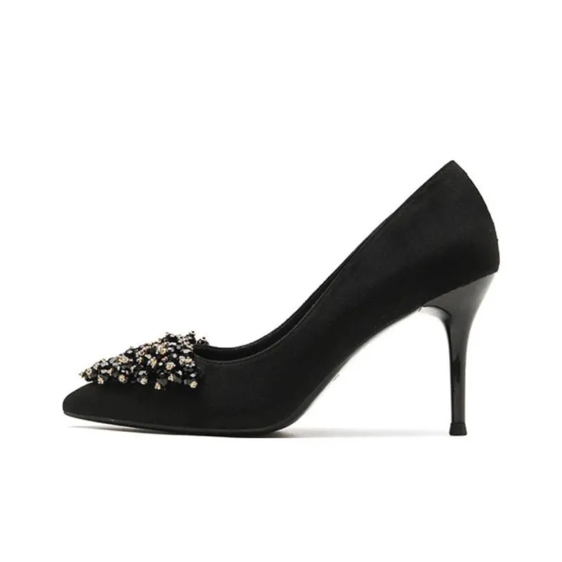 Than Than Me Slim Heel High Heels Women's-0