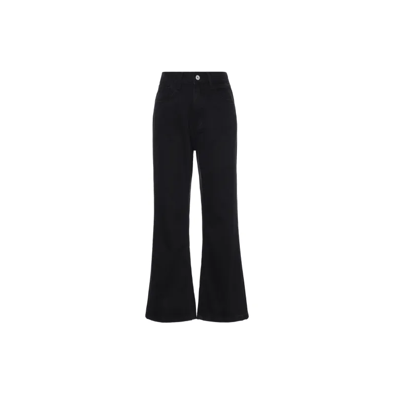 YOUSHIQI Jeans Unisex Yellow Mud-1