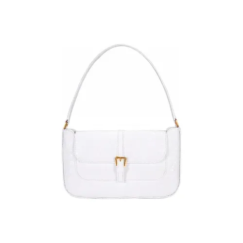 By Far Miranda Cow Leather Shoulder Bag, Handbag, Shoulder Bag Women's White
